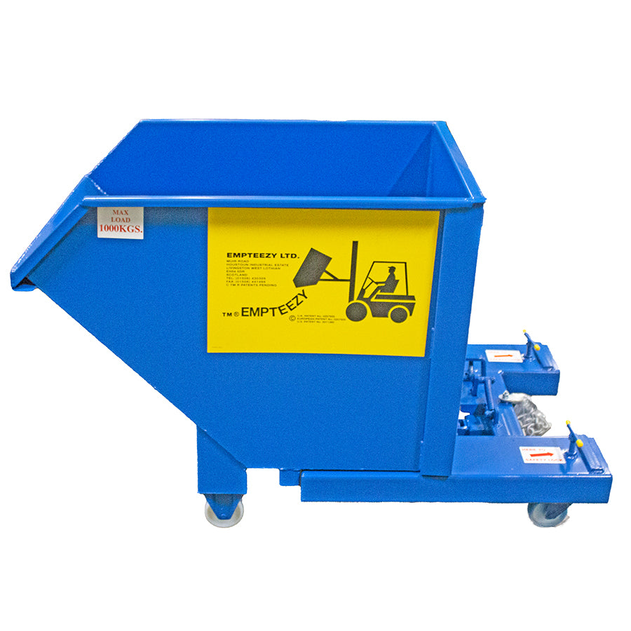 Auto Tipping Skip - ATS7C ||0.7m³ on Castors