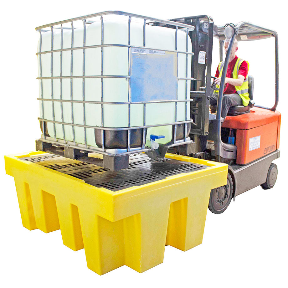 BB1 - 1 IBC Plastic Bunded Spill Containment Pallet