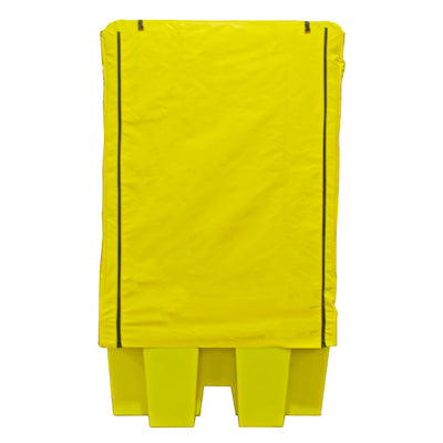 Covered Single IBC Spill Pallet - BB1C || 1100ltr Sump Capacity