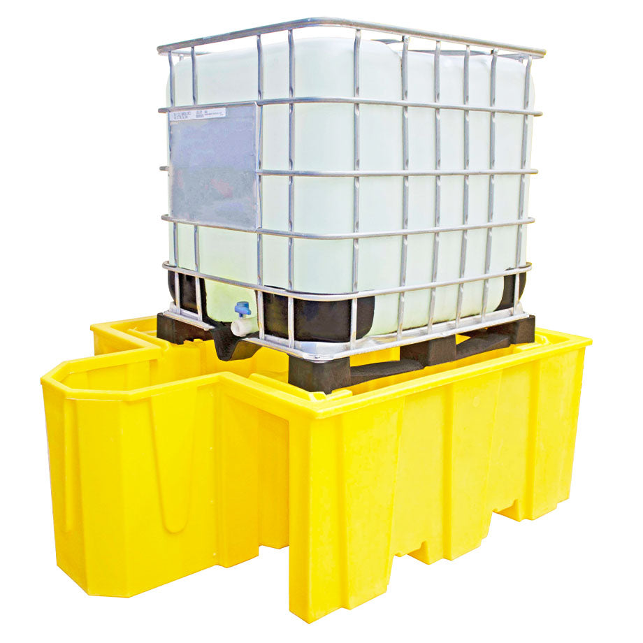 IBC Spill Pallet With Built-in Dispensing Area - BB1D ||1100ltr Sump Capacity