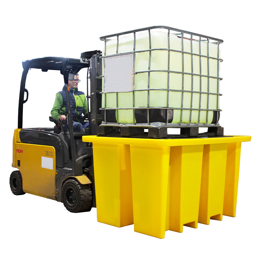 IBC Spill Pallet with Built-in Dispensing Area - BB1DT ||1125ltr Sump Capacity