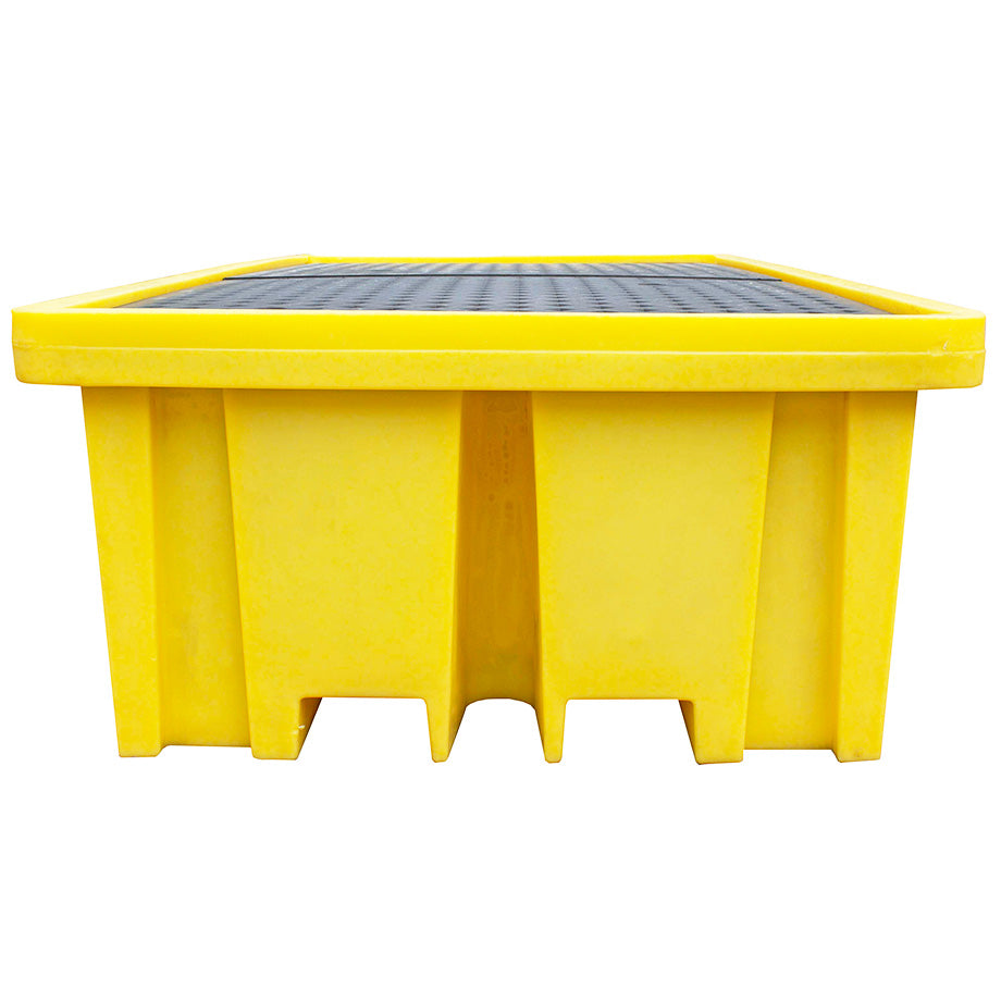 BB2FW - 4-way 2 IBC Plastic Bunded Spill Containment Pallet