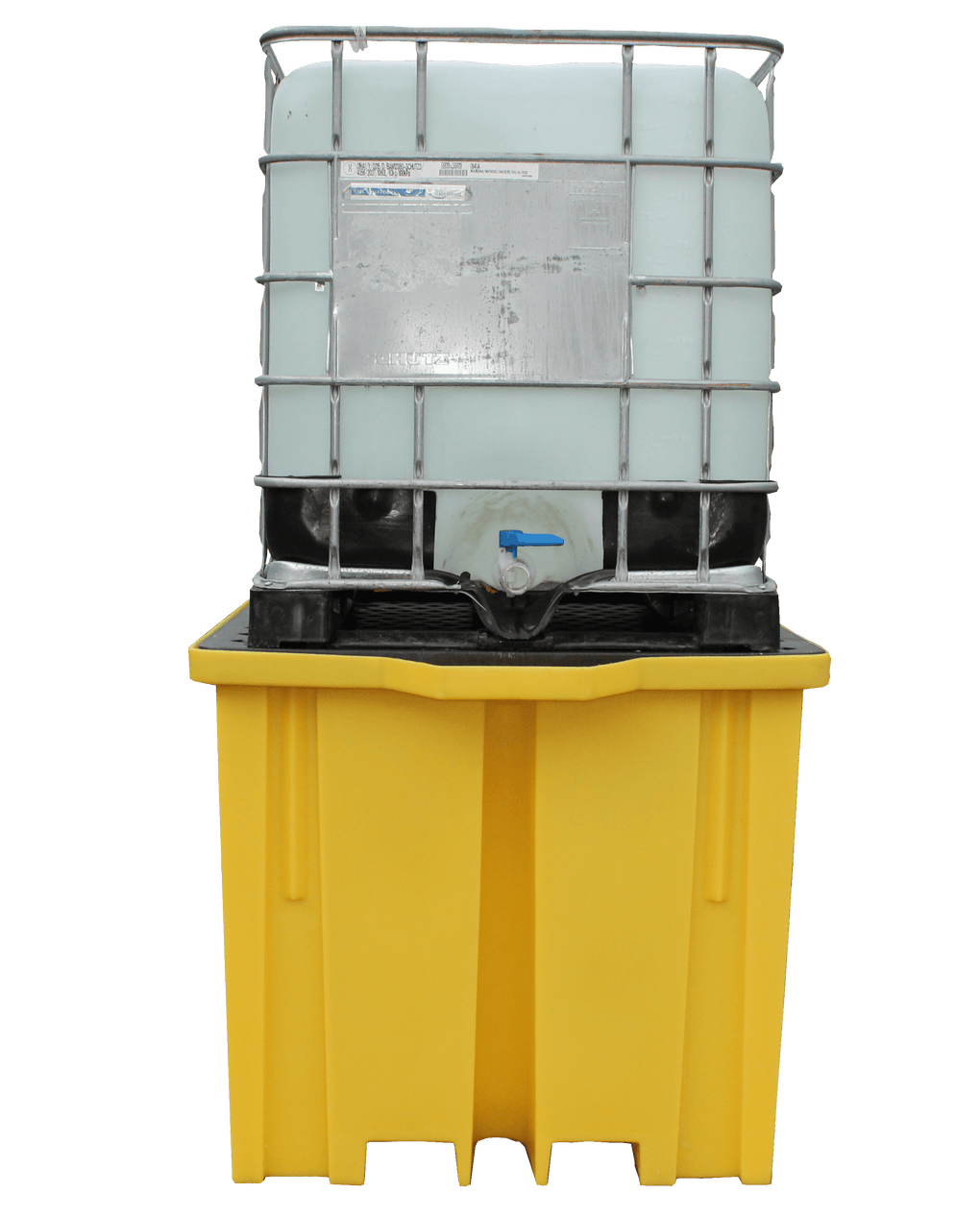 BB1FW - 4-way 1 IBC Plastic Bunded Spill Containment Pallet