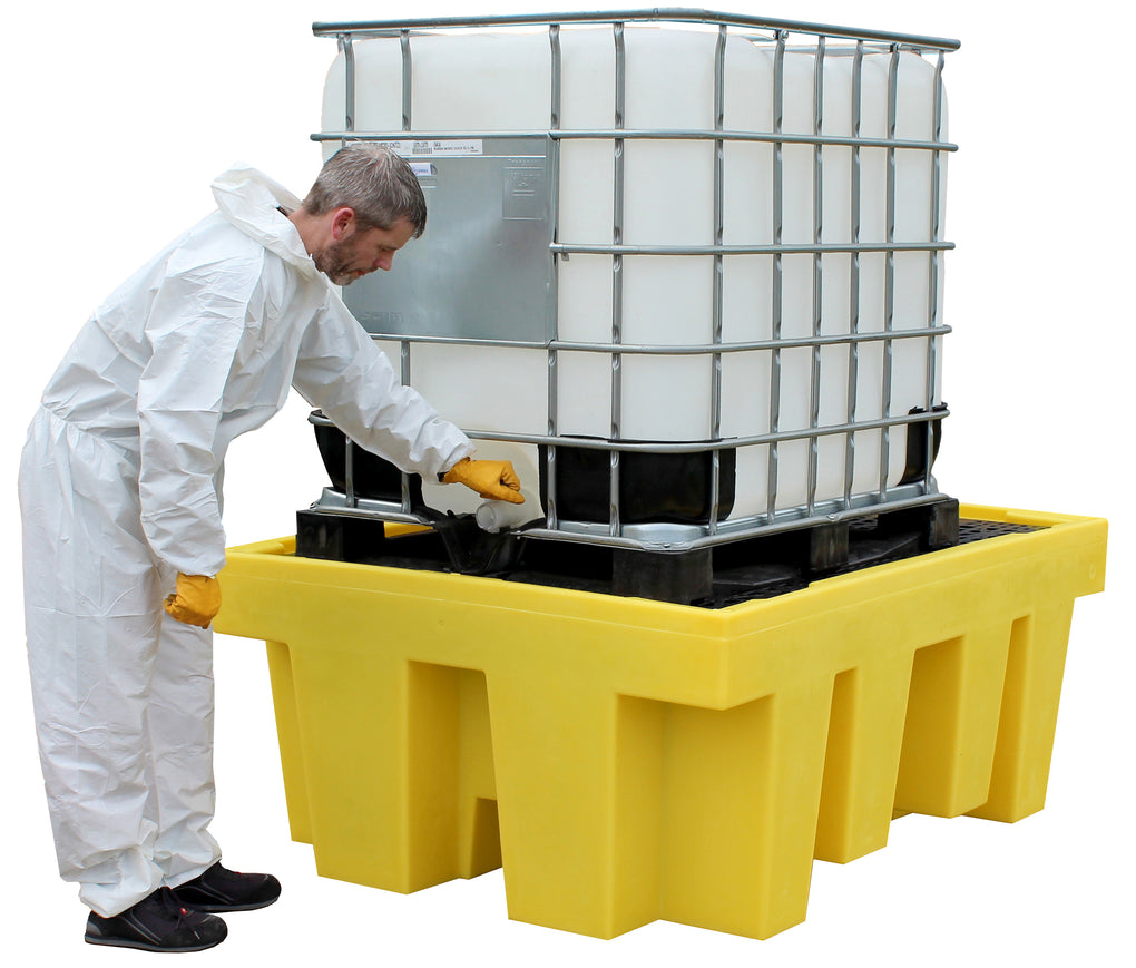 BB1 - 1 IBC Plastic Bunded Spill Containment Pallet