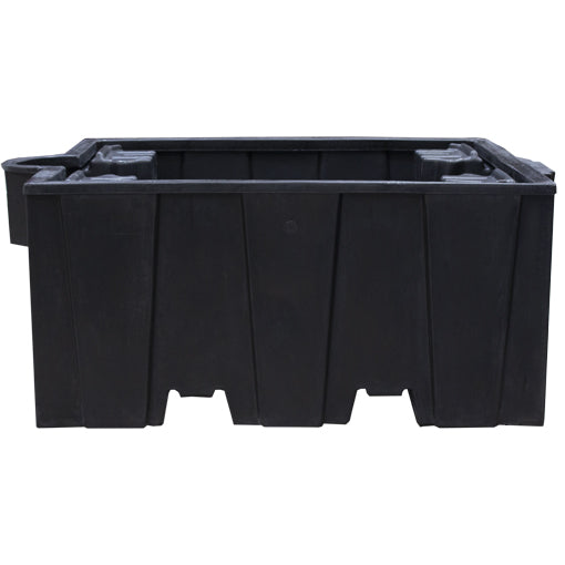 (Clearance) Black Single IBC Spill Pallet - BB3 ||1125ltr Sump Capacity