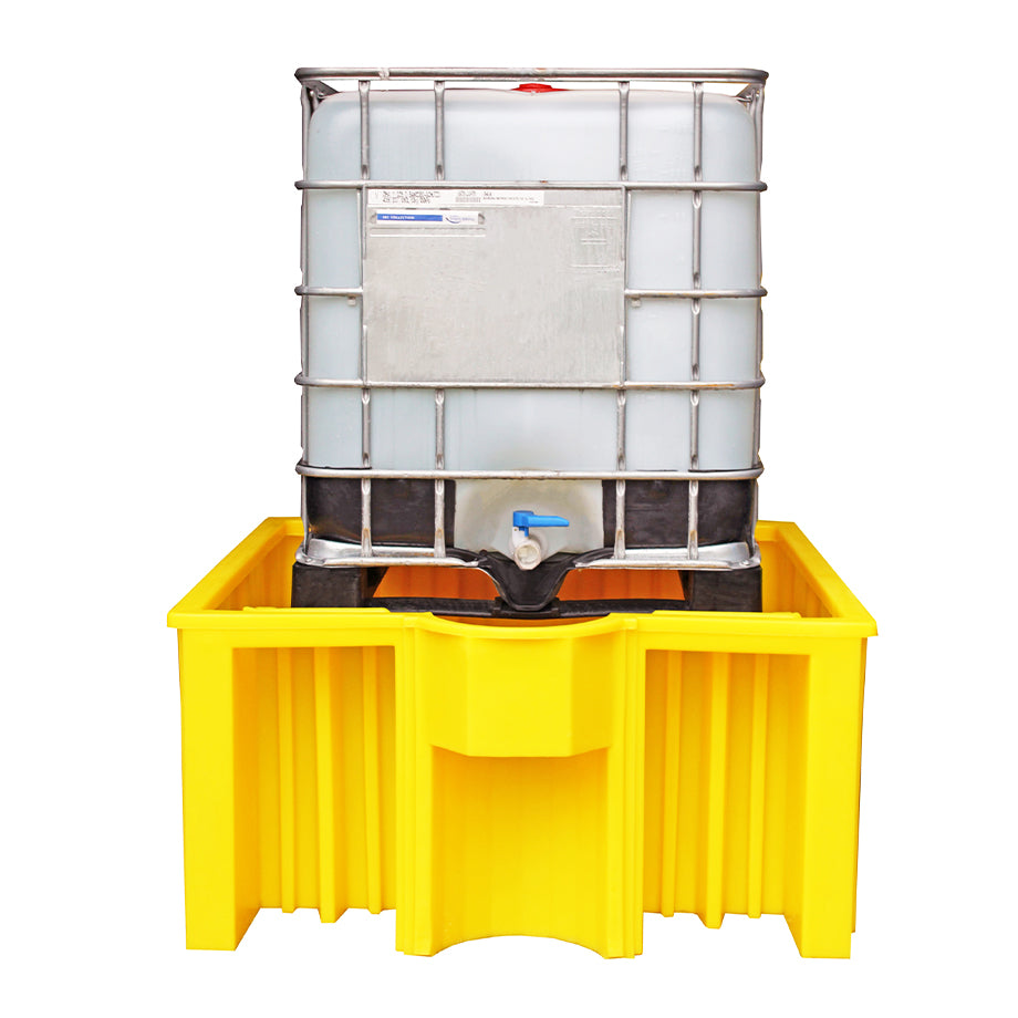 BB3 - 1 IBC Galvanised Steel Bunded Spill Containment Pallet