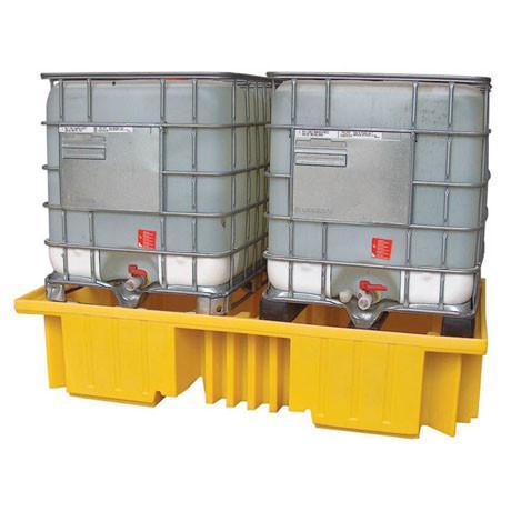 BB4 - 2 IBC Plastic Bunded Spill Containment Pallet