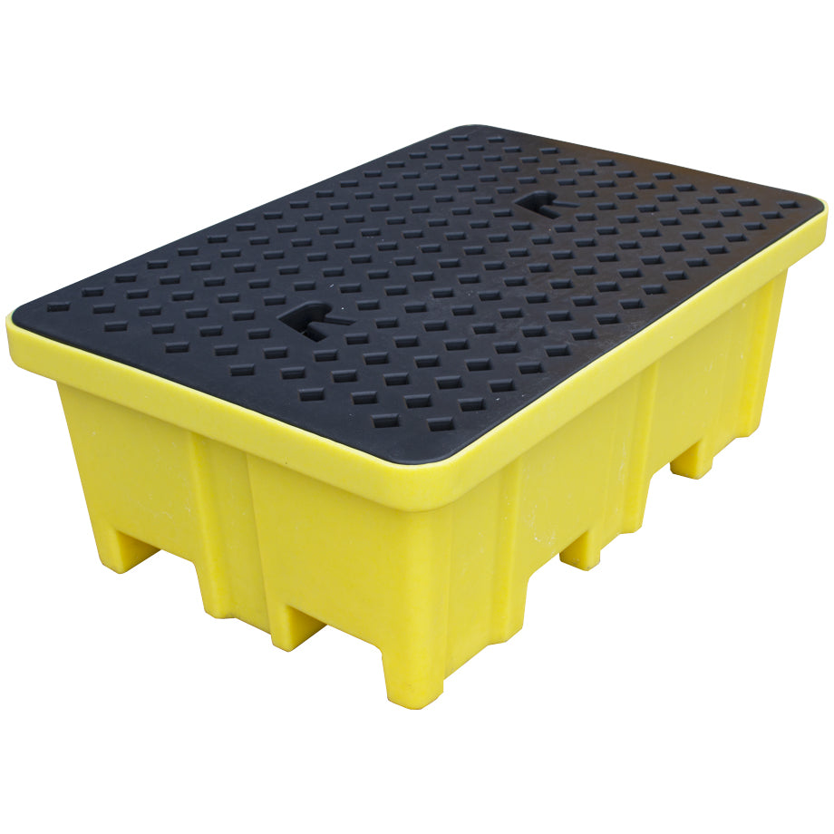 BP2FW - 2 Drum Bunded Containment Spill Pallet