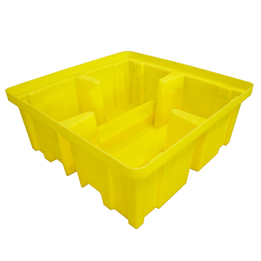 4 Drum Spill Pallet with Extra Capacity - BP4XL ||For 4 Drums