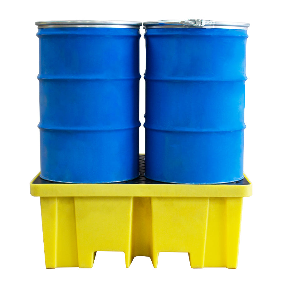 4 Drum Spill Pallet with Extra Capacity - BP4XL ||For 4 Drums