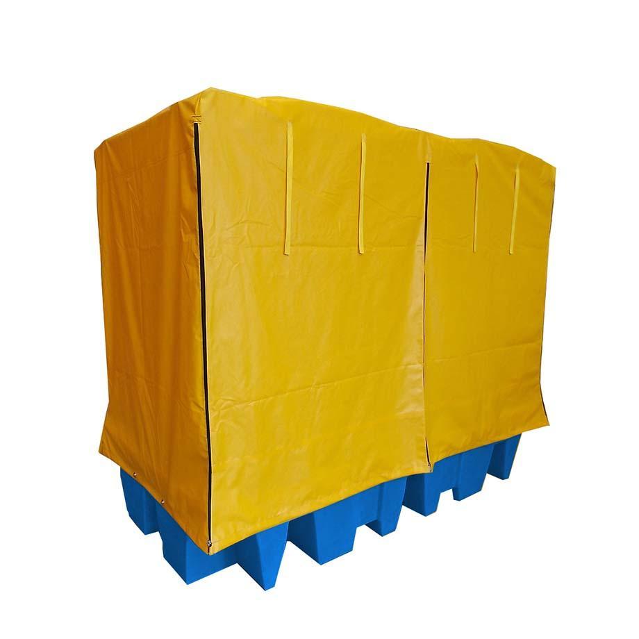 BP8C - 8 Drum Covered Bunded Spill Containment Pallet