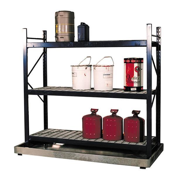 Self Assembly Bunded Racking - BR1 ||180ltr Sump Capacity