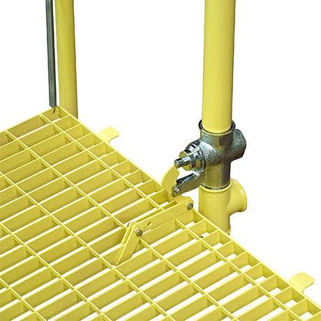 Combination Shower With Self Drain Platform - CPSE