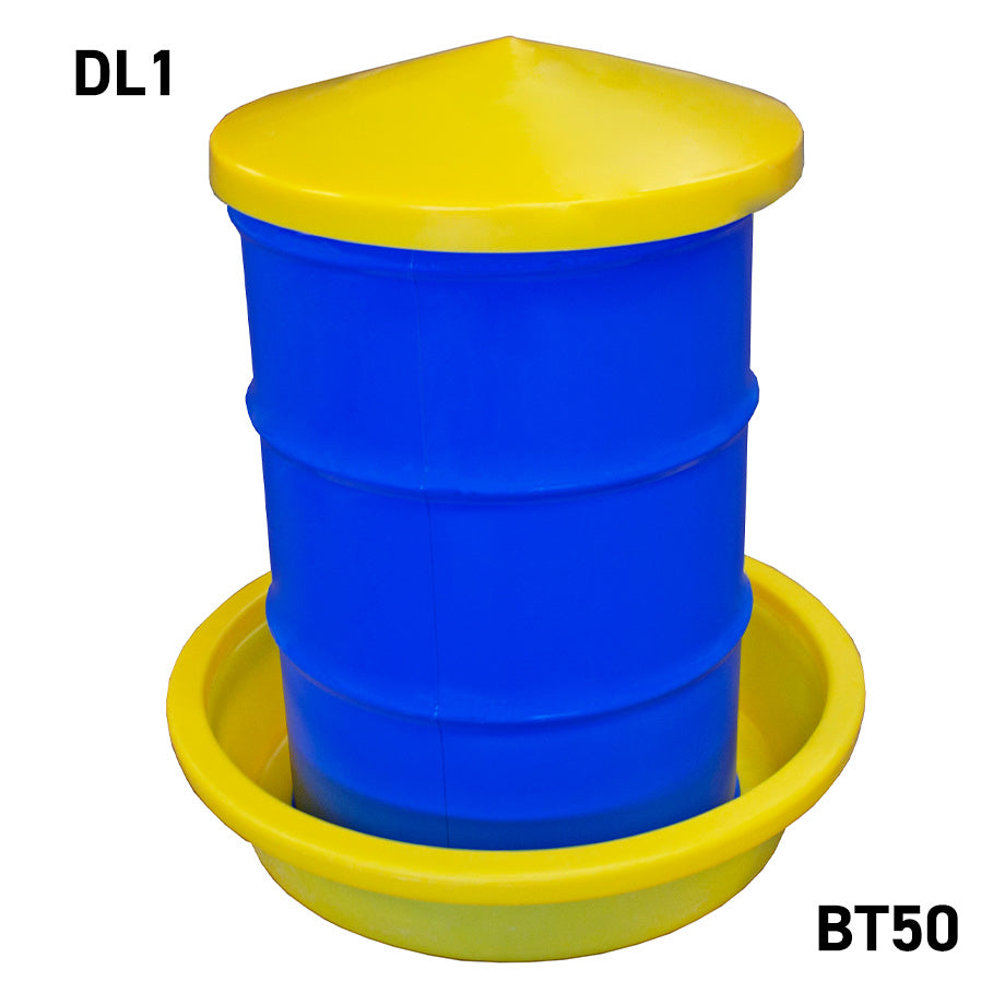 Single Drum Tray - BT50 ||50ltr Sump Capacity