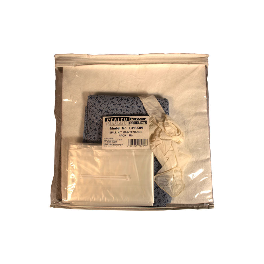 (Clearance) 11ltr Maintenance Spill Kit in Carry Bag - GPSK09 || 11ltr Absorbency