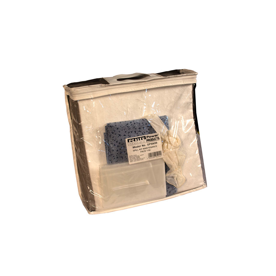 (Clearance) 11ltr Maintenance Spill Kit in Carry Bag - GPSK09 || 11ltr Absorbency