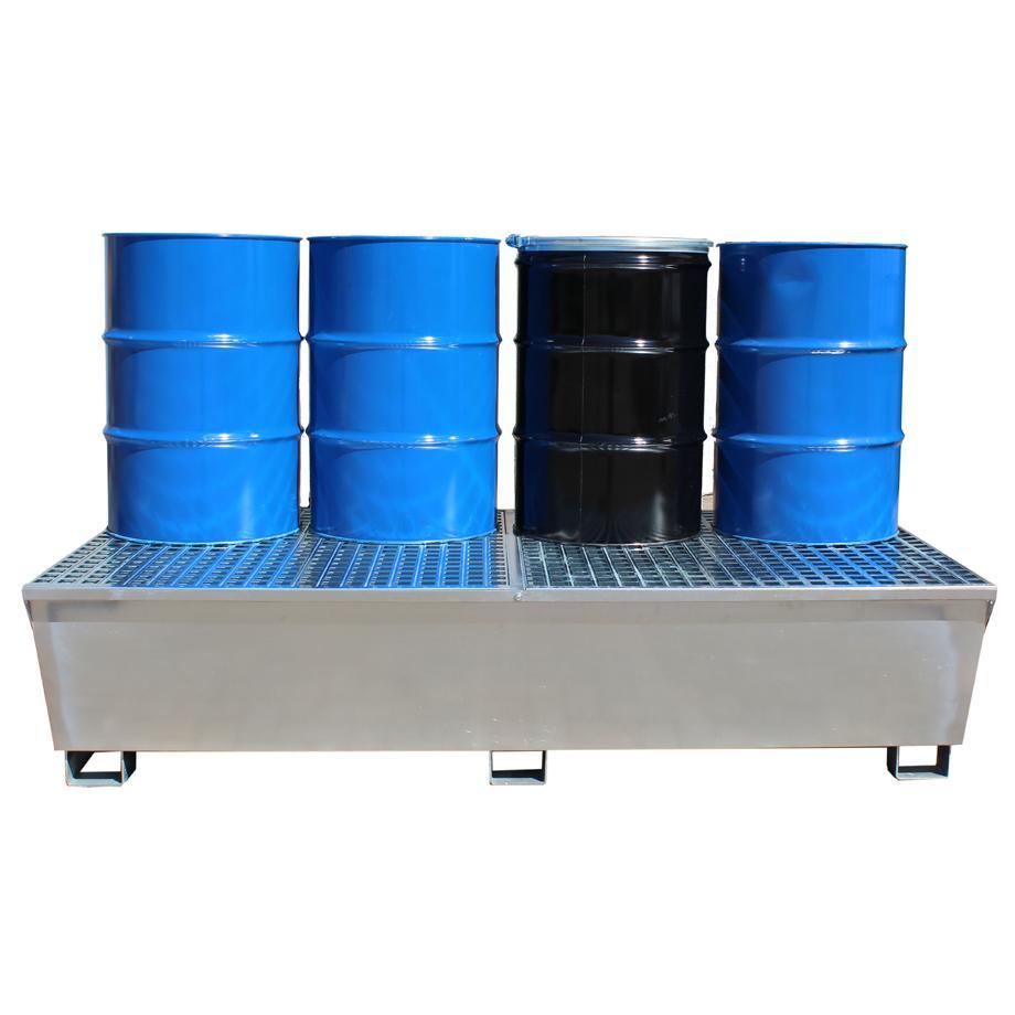 GSP2IBC - 2 IBC Galvanised Steel Bunded Spill Containment Pallet