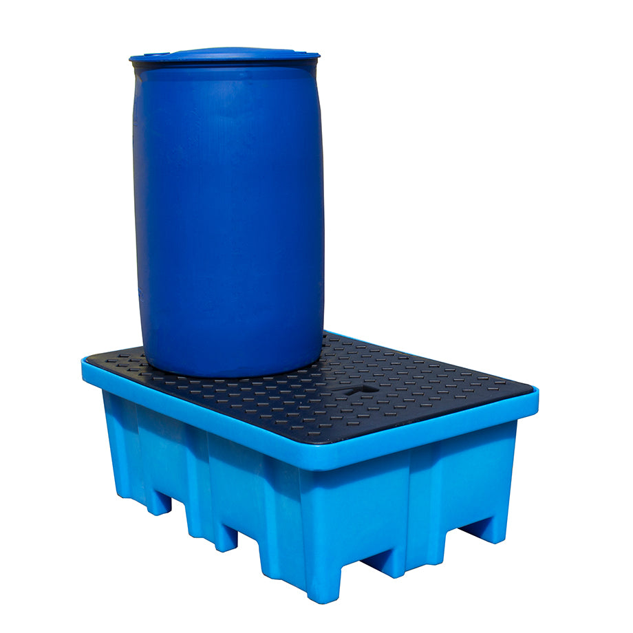 BP2FW - 2 Drum Bunded Containment Spill Pallet