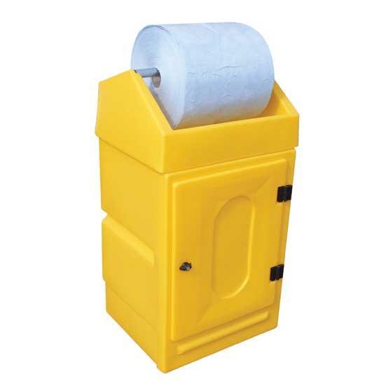Lockable Cabinet with Roll Holder |
