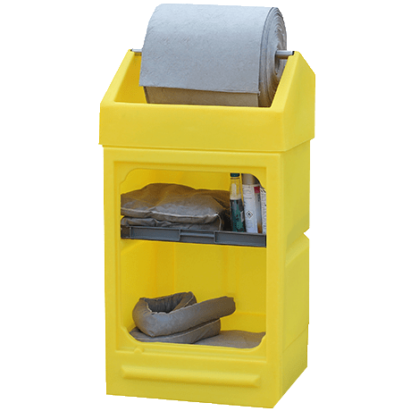 Open Fronted Cabinet with Roll Holder - PDS ||L640 x W580 x H1180mm