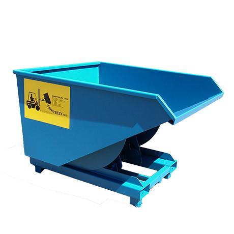 High Sided Ror Skip Roll Forward Skip (1.1m³ on Legs) – Emtez