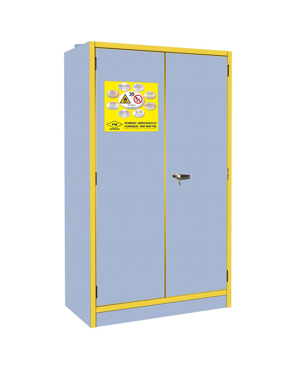 30 Minute 2 Door Fire Rated Cabinet (1980mm High) - 3035E|| 2 Doors
